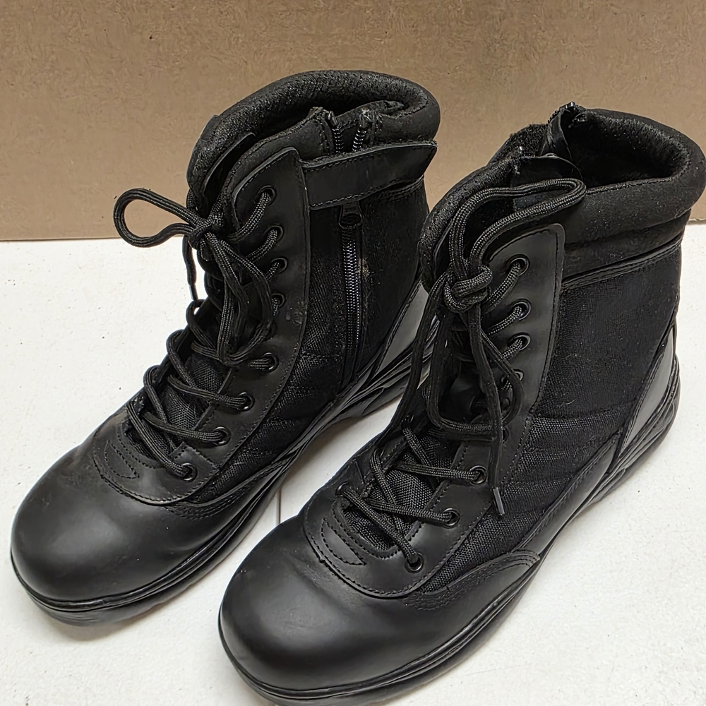 Black Tactical Combat Boots